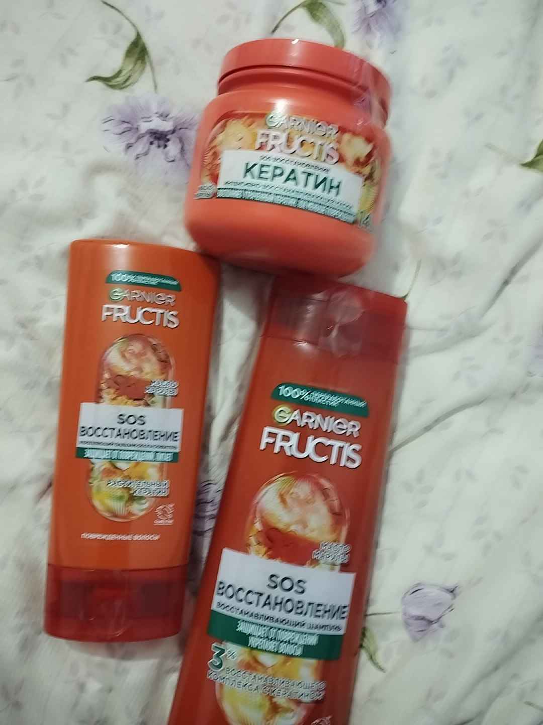 Маска для волос Garnier Fructis SOS восстановление, 320 мл