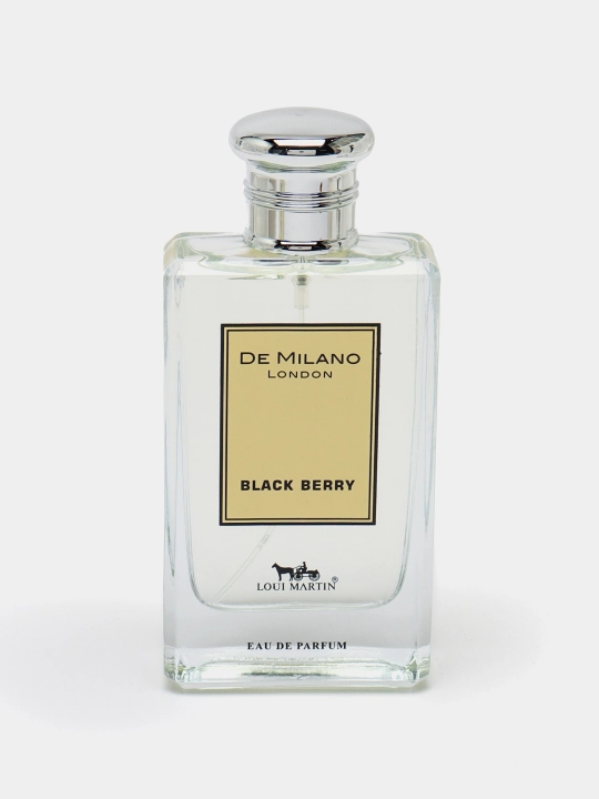 Ayollar uchun De Milano London Black Berry Loui Martin parfumlangan suv, 100 ml