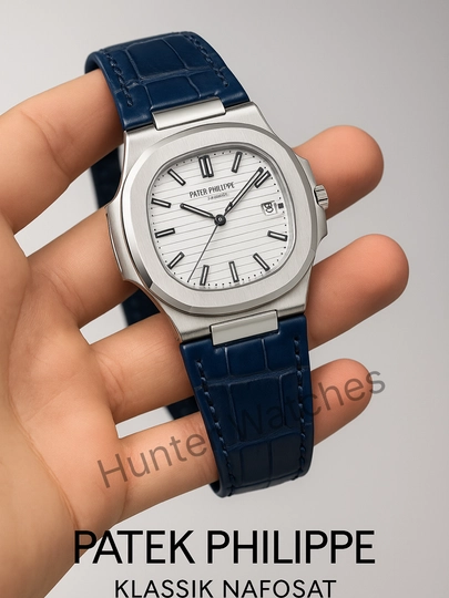 Мужские наручные часы Patek Philippe Nautilus — дизайн, подходящий любому стилю