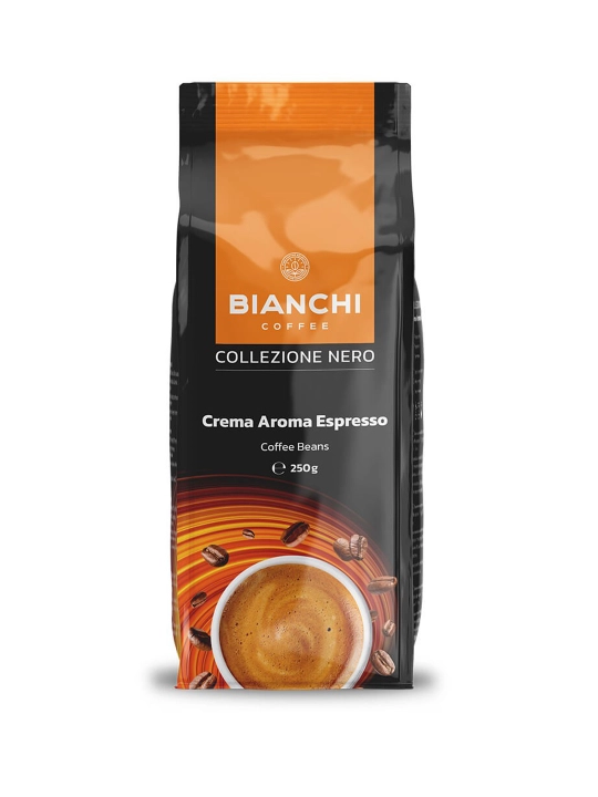 BIANCHI Nero Crema Aroma kofe loviyalari, 250g - 