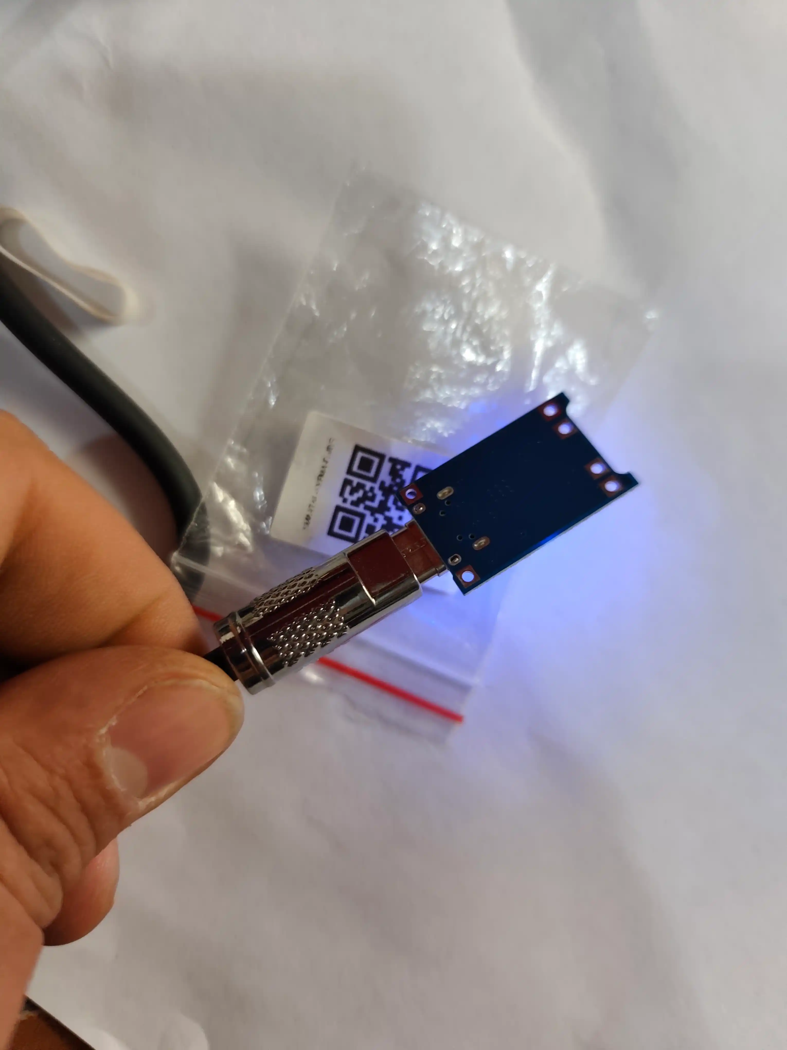 TP4056A Type-C va Micro USB litiy batareyalarini zaryadlash va himoyalash moduli
