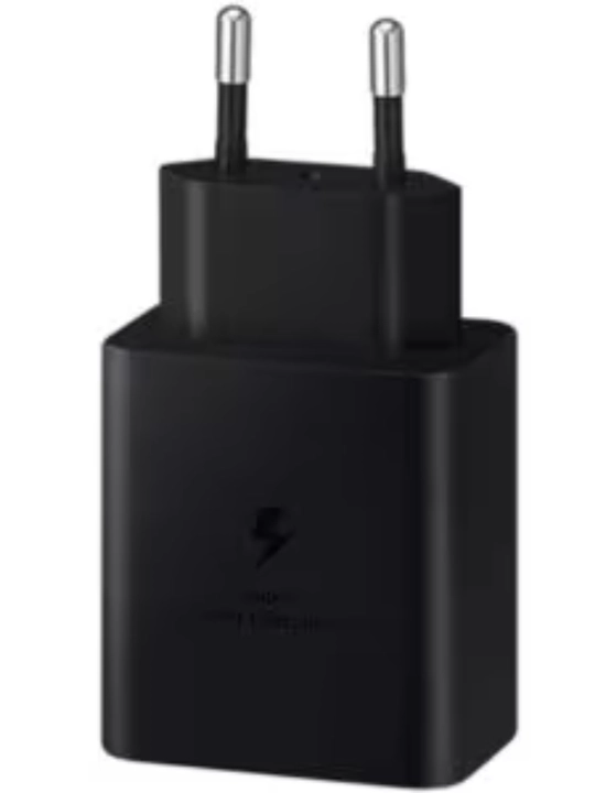 Samsung USB Type-C tarmoq quvvatlagichi, tezkor quvvatlash adapteri, 45 Vt, qora