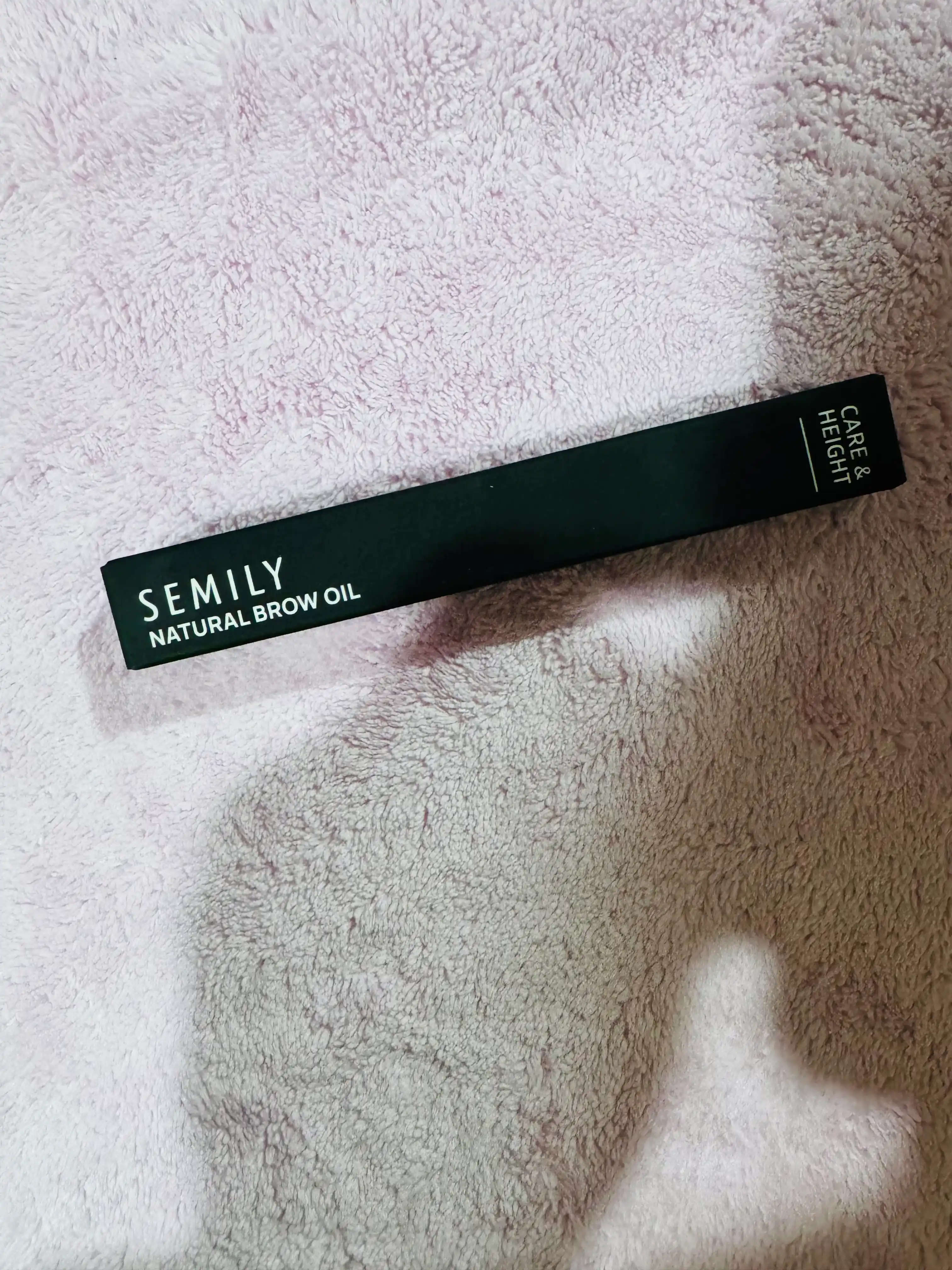 Maslo sivirotka uchun o‘sish kiprik va qosh SEMILY, maslo usma, kastor, vitamin E, 5 ml