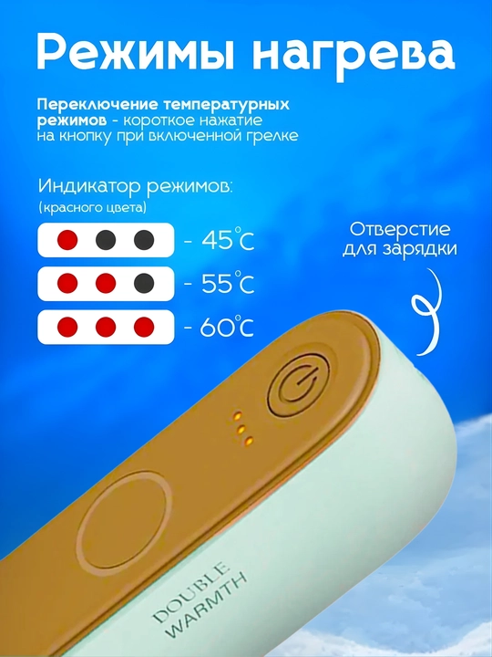 Elektr magnitli qo'shaloq qo'l isitgichi