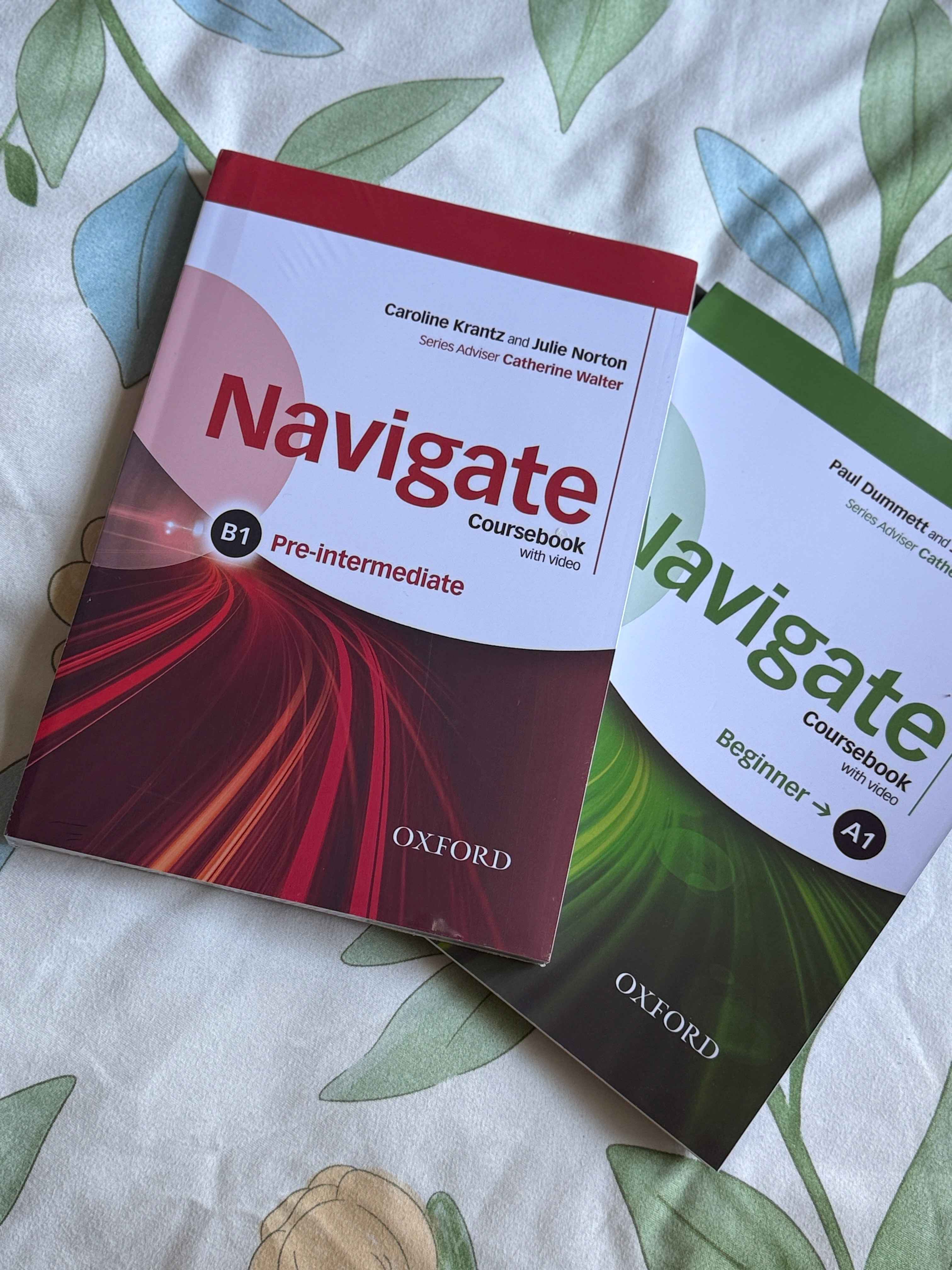 Книги, Navigate Beginner, Elementary, Pre-intermediate, Intermediate. Coursebook+Woorkbok