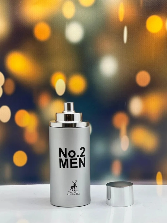 Parfyumlangan suv, atir No.2 Men Alhambra erkaklar uchun, 80 ml