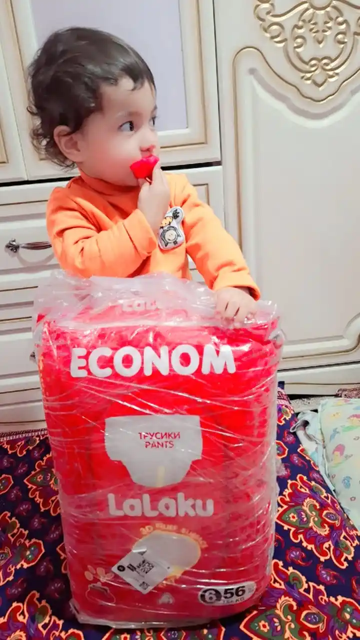 Taglik-trusiklar Lalaku, ECONOM 6 (15+ kg), 56 dona