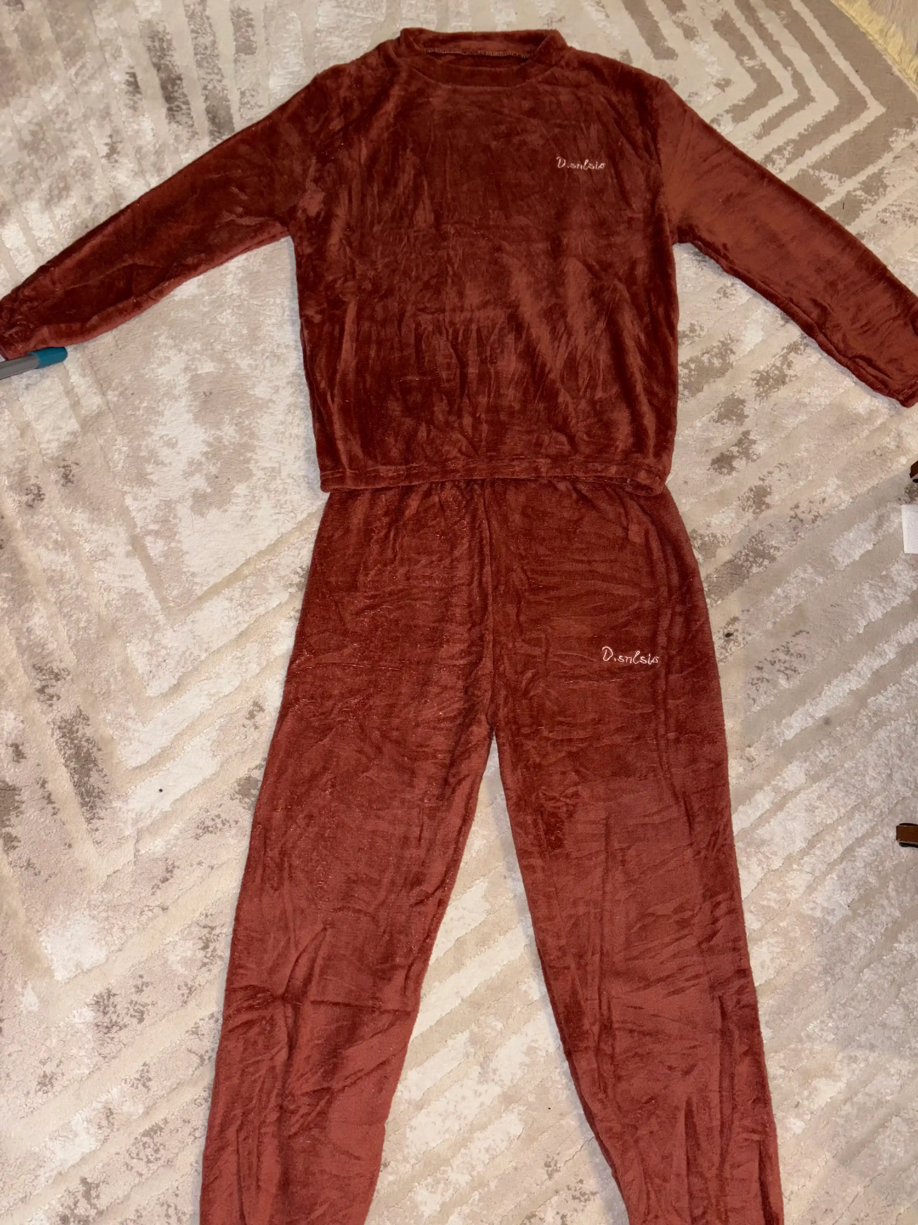Ayollar va qizlar uchun pijama, uy kiyimi, qishgi pijama dvoyka komplekt