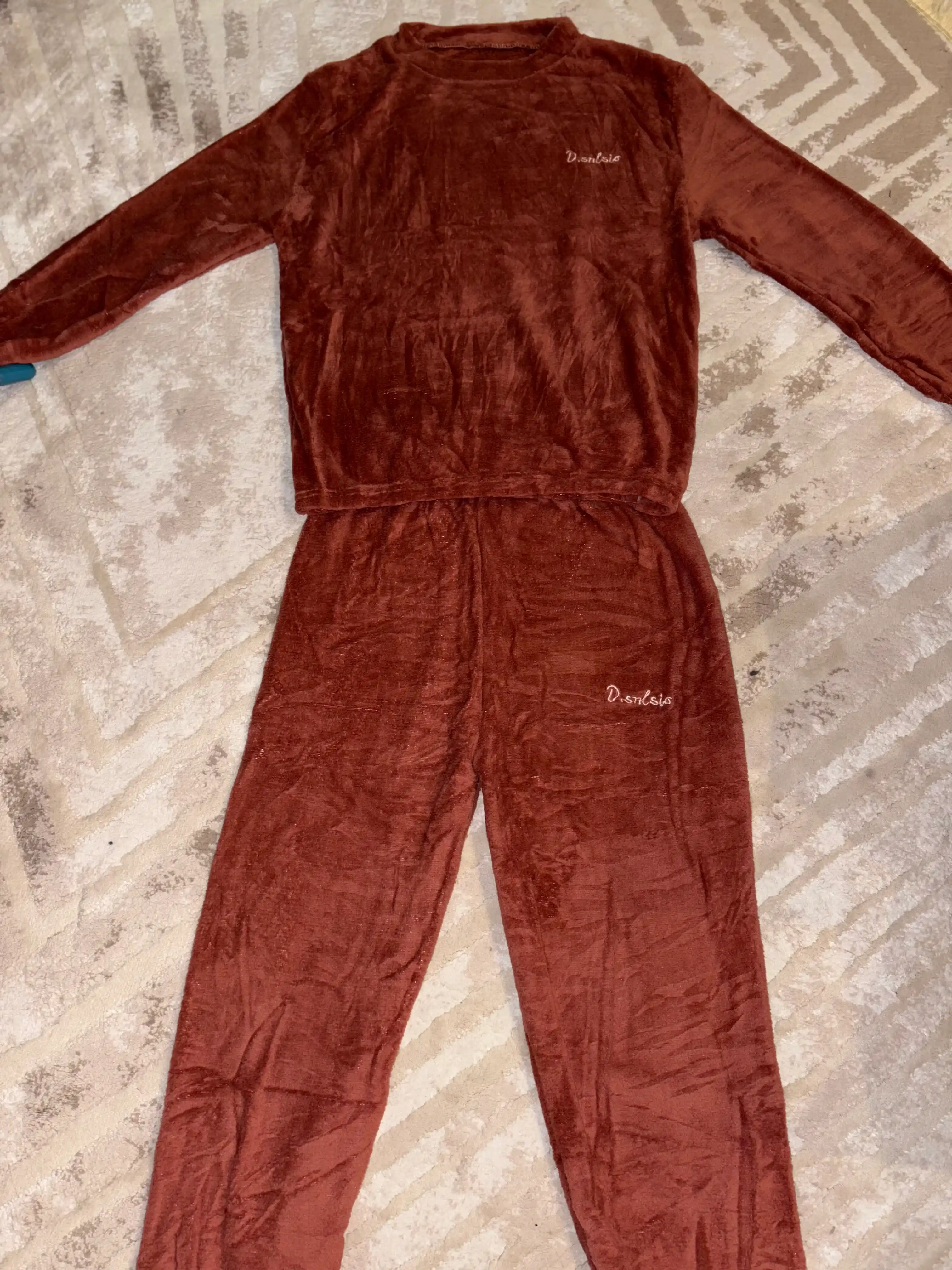 Ayollar va qizlar uchun pijama, uy kiyimi, qishgi pijama dvoyka komplekt