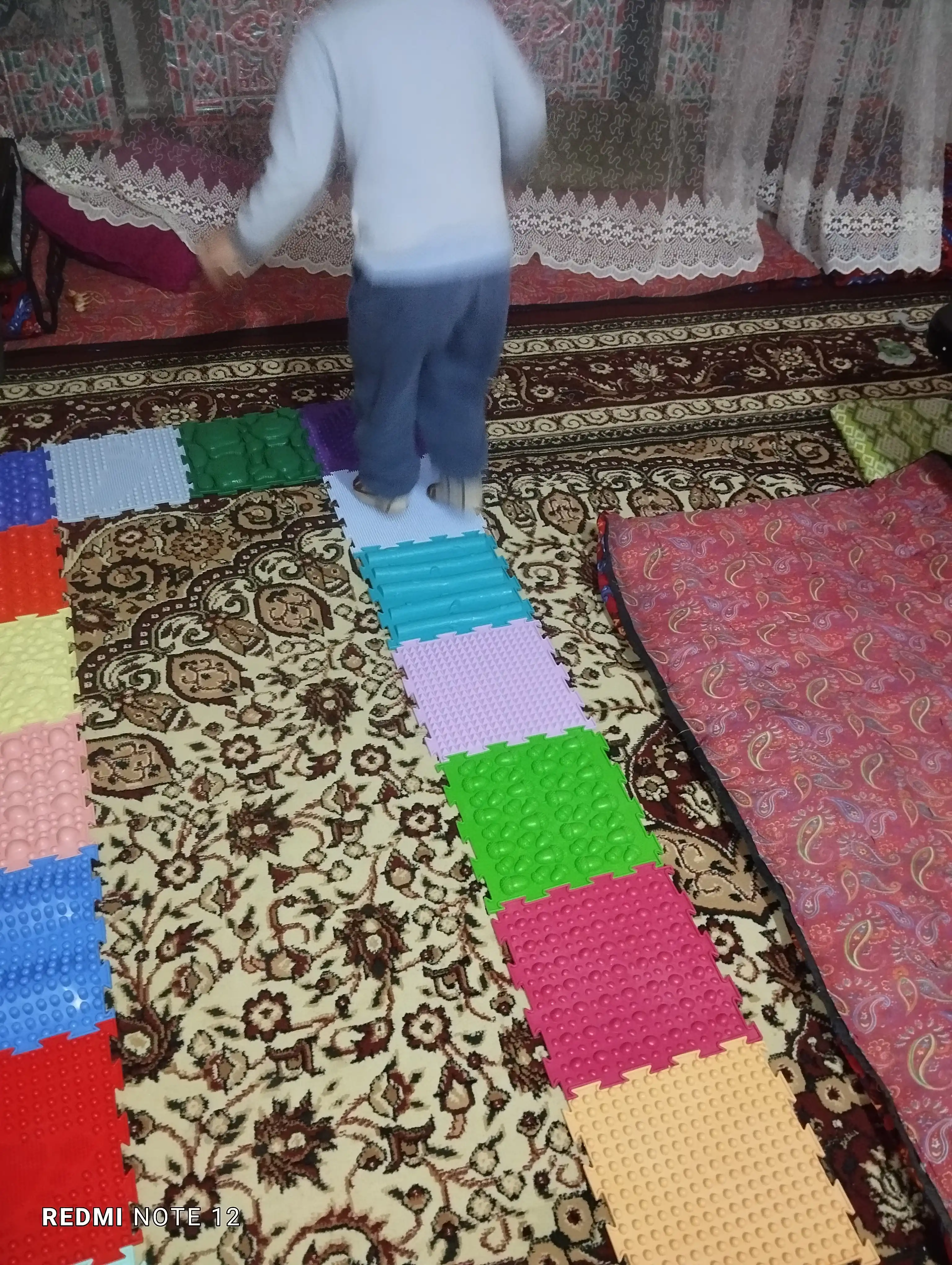 Орто пазл, модульно игровой, массажный коврик ортодон, развивающий