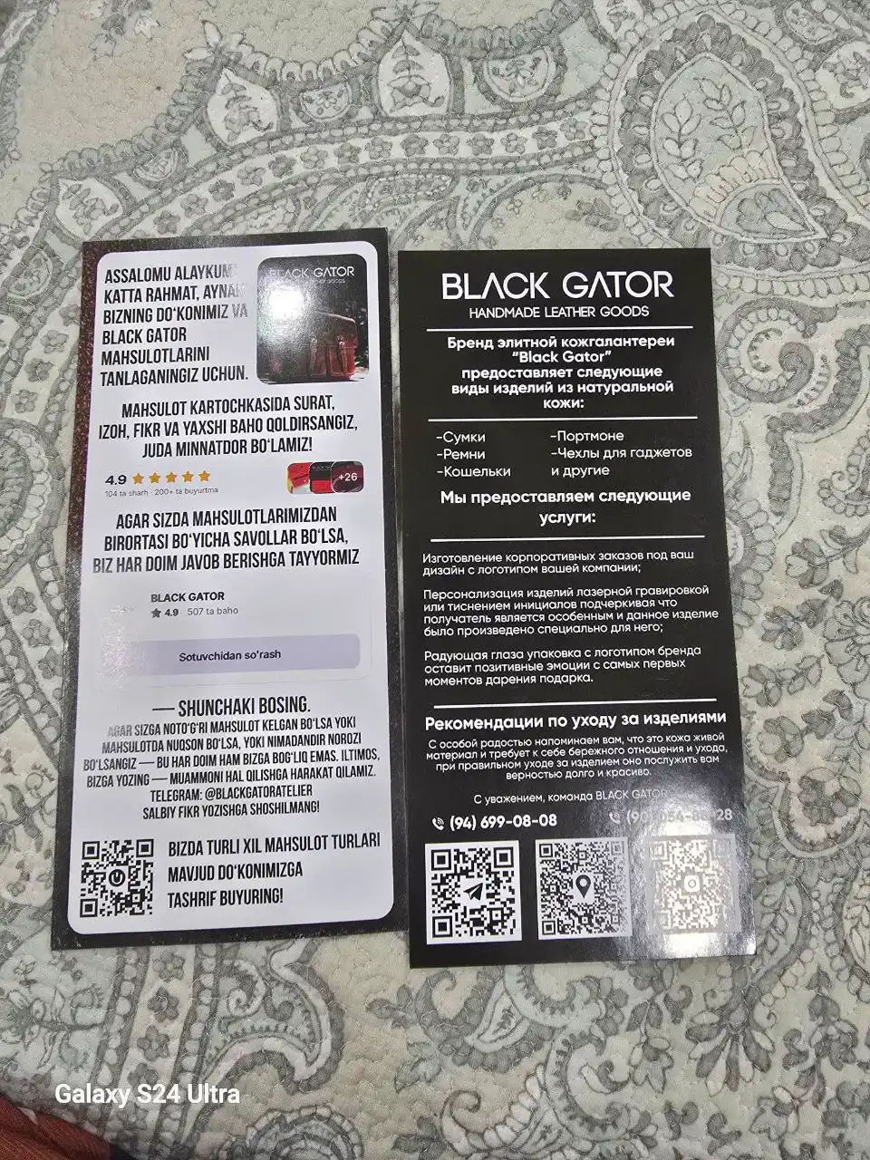 Ayollar sumkasi tabiiy charmdan Black Gator