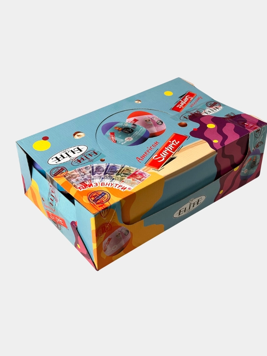 Tuhum Toyboxs American, Bolajonlarga yoqimli syurpriz! Qutida 15 dona - 