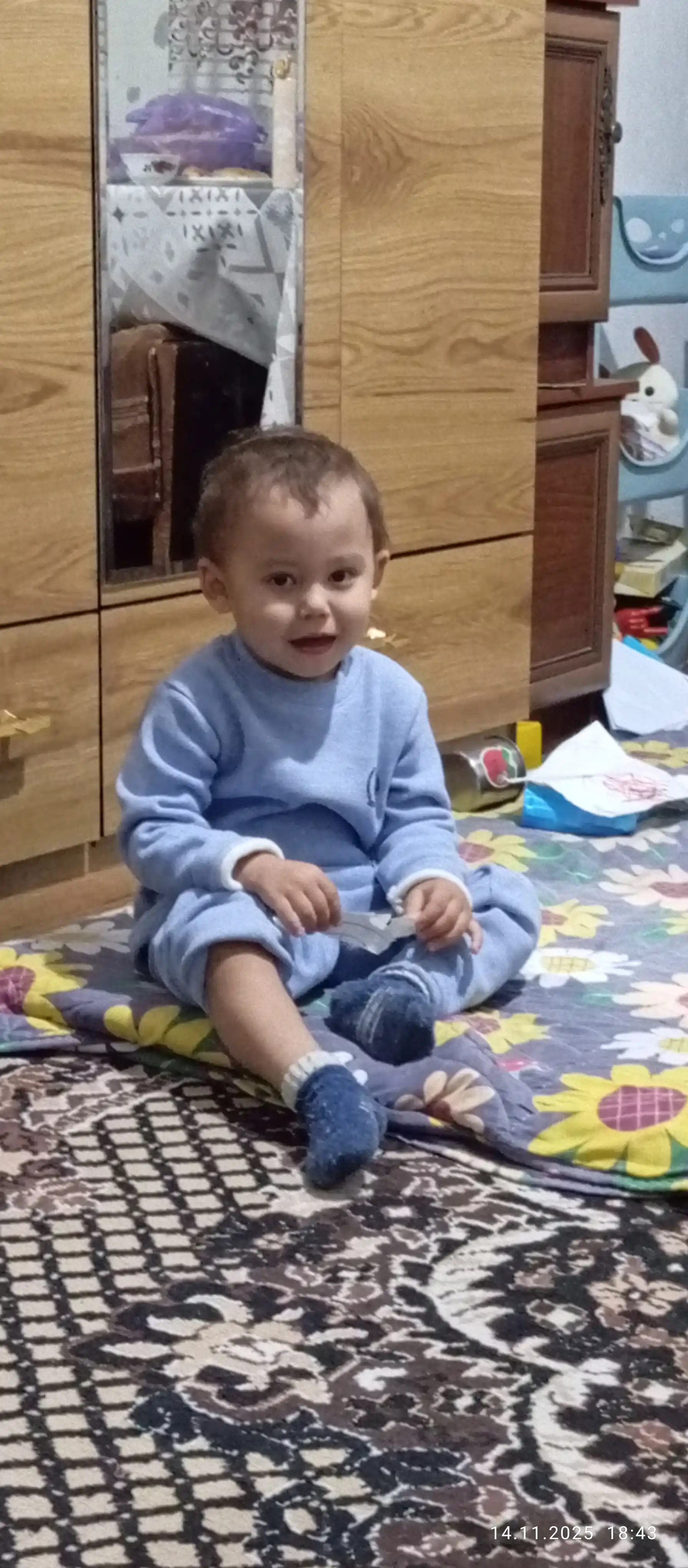 Issiq bolalar uy kiyimi, uyqu uchun pijama, issiq komplekt kiyim