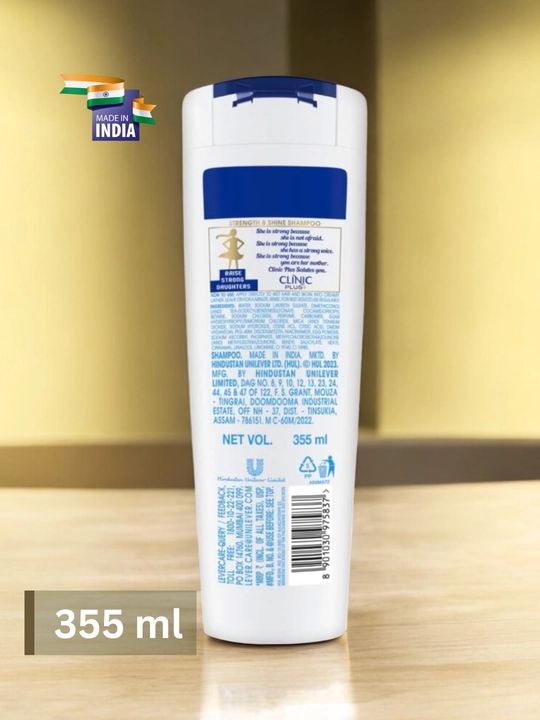 Clinic Plus Health Shampoo, 355 мл – укрепляющий шампунь против выпадения волос