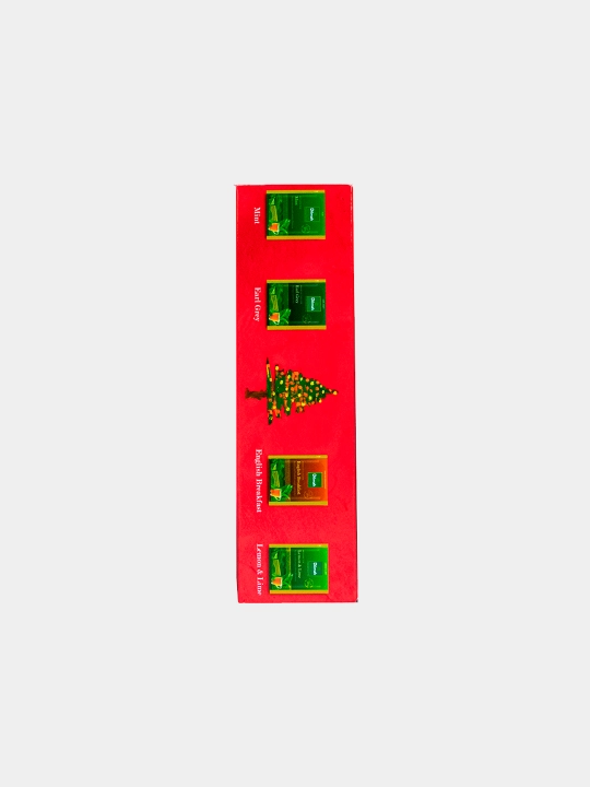 Yangi yil toplami choyi Dilmah Mint, Earl Grey, Lemon & Lime, English Breakfast, 80 g