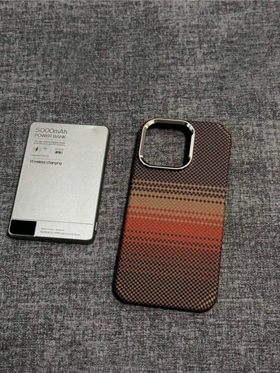 Karbon chexol iPhone 13, 14, 15, 16, 17 Pro Max, Magsafe bilan — ayfon chehol 16 Pro Max - 