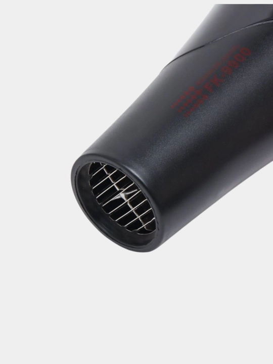 Фен FAKANG FK9900 – мощный, тихий, с ионизацией, с двумя насадками, прочный