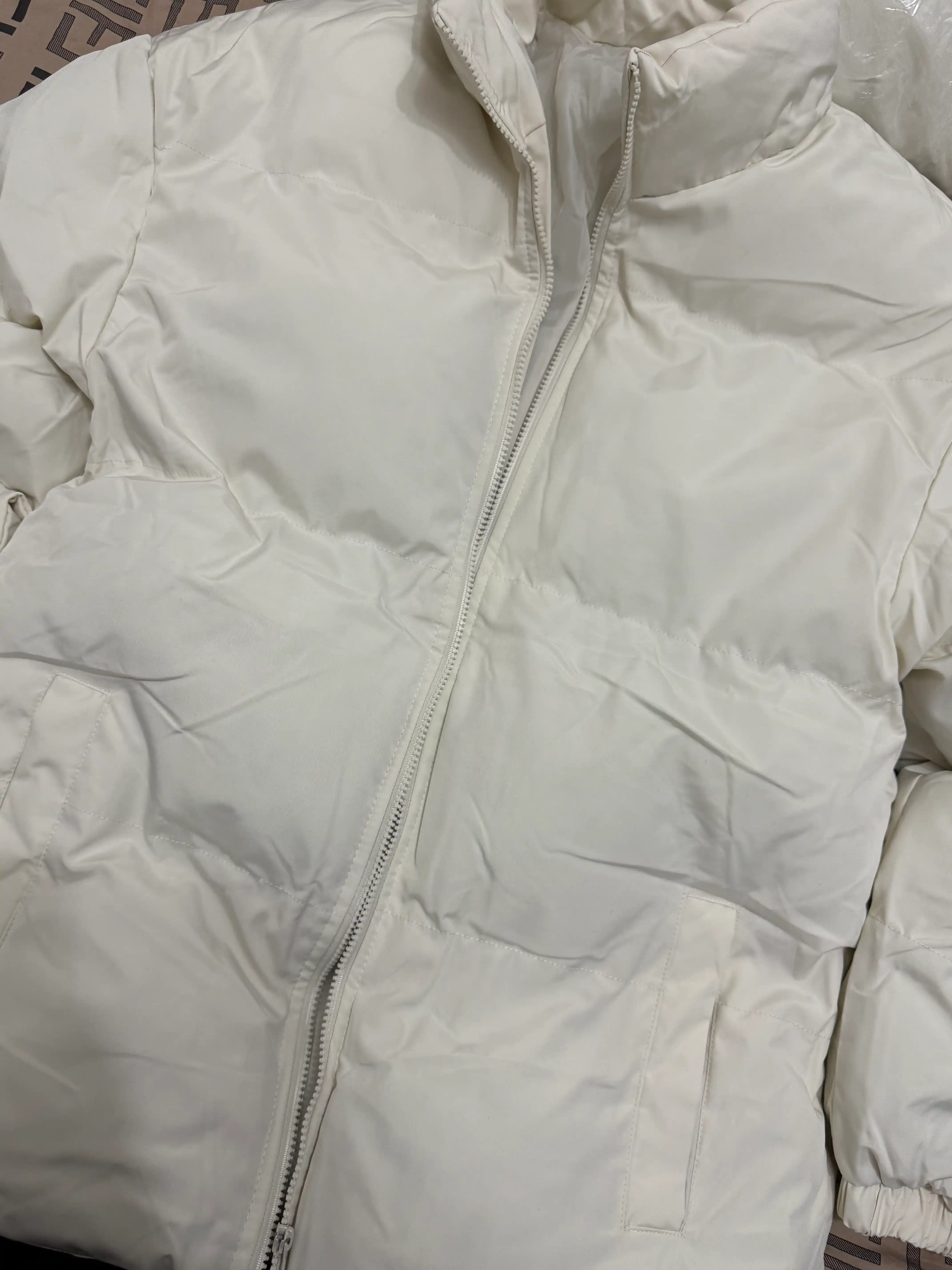 Issiq puflak kurtka — uniseks, shamolga chidamli, fermuarli, M–4XL