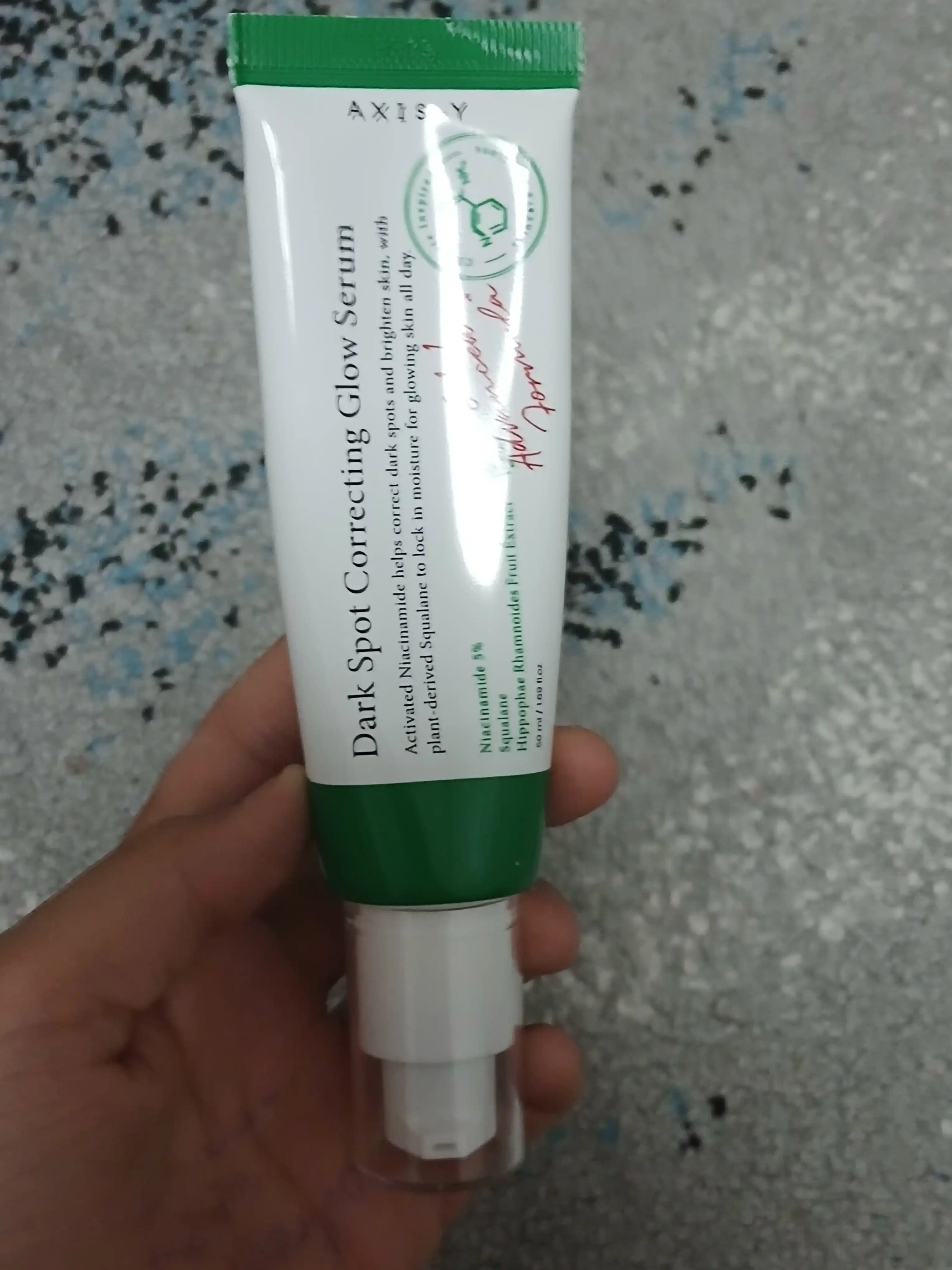Oqartiruvchi zardob Axis - Y Dark Spot Correcting Glow Serum, 50 ml
