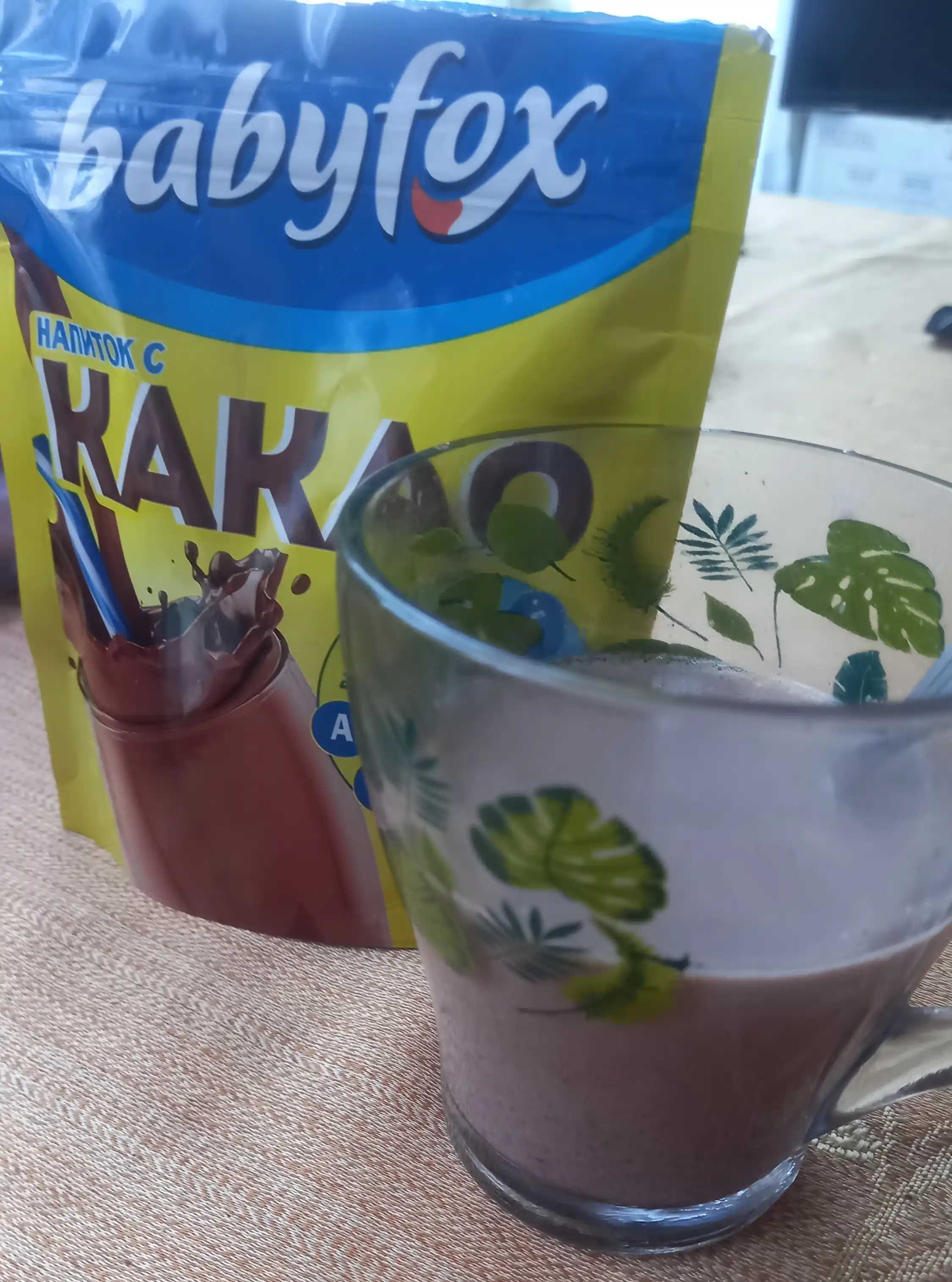 Напиток какао растворимый BabyFox, 135 г