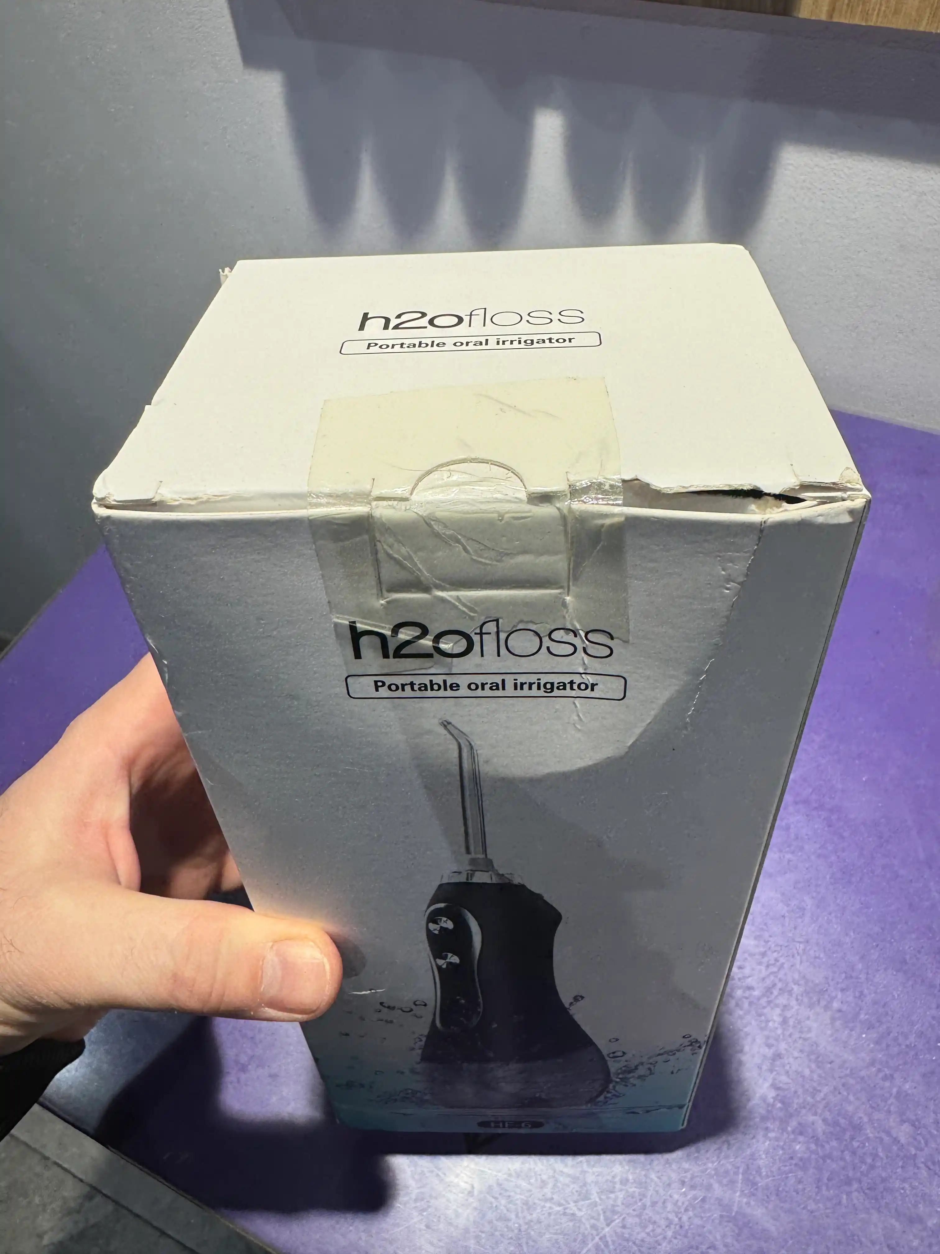 H20 portativ irrigatori, og‘iz bo‘shlig‘i, tishlar va breketlar uchun, 8 ta nasadka, sovg‘a sumka