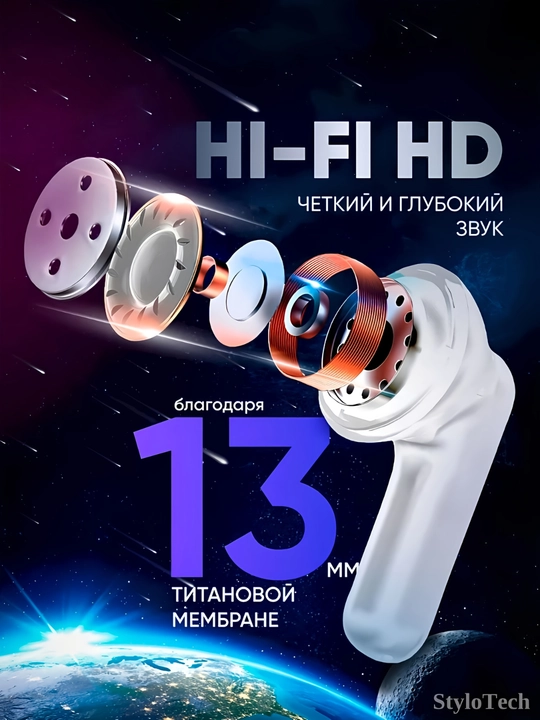 Simsiz quloqchinlar mikrofon bilan, naushnik sensorli shovqinni bekor qiluvchi, Bluetooth