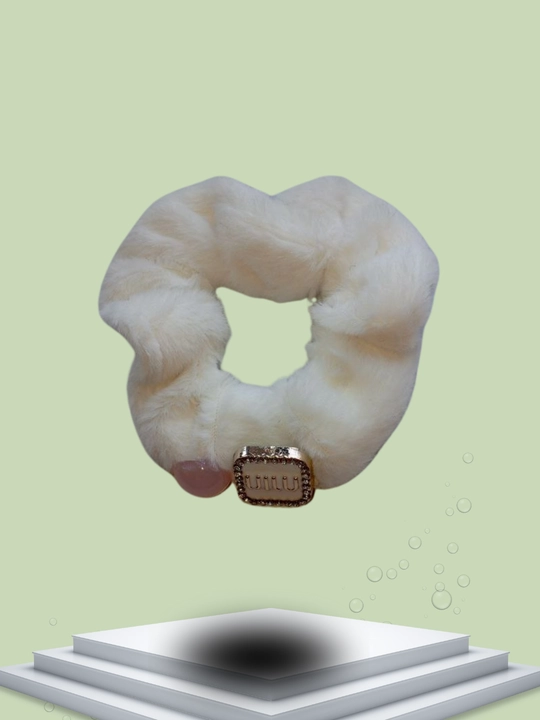 Ayollar va qizlar uchun qalin yumshoq soch rezinkasi -sirpanmaydi, zich elastik - 