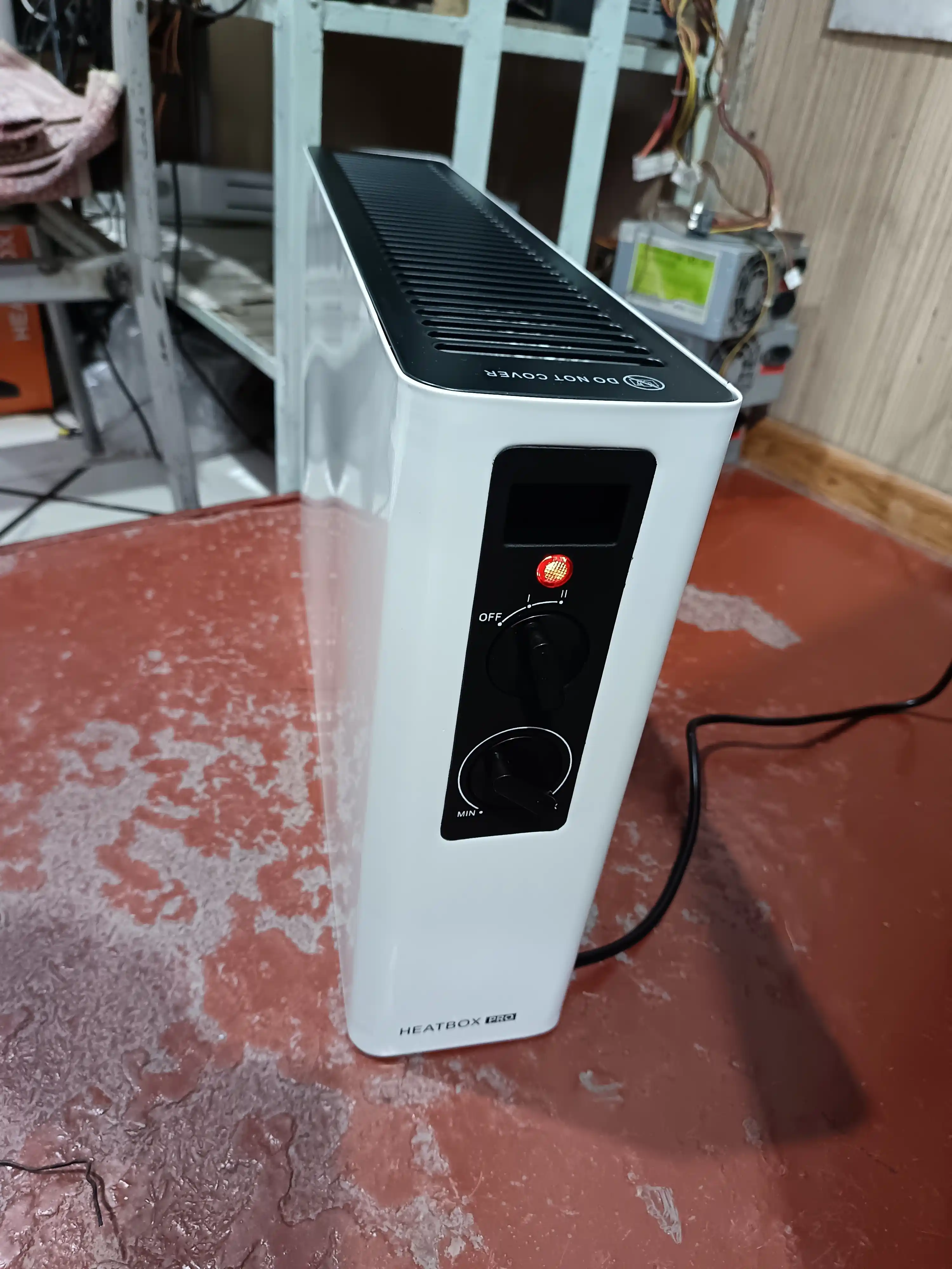 Электрический конвектор HEATBOX PRO 2000 Вт, для дома, офиса и дачи 30 м²