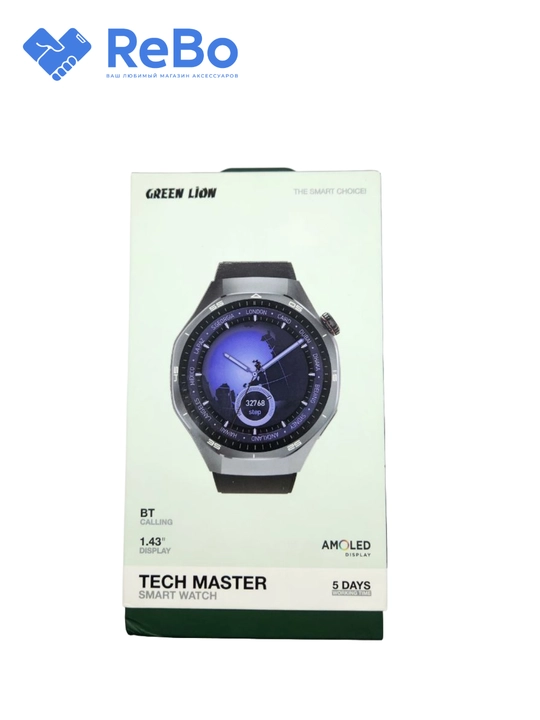 Green Lion Tech Master с AMOLED дисплеем и функцией звонков