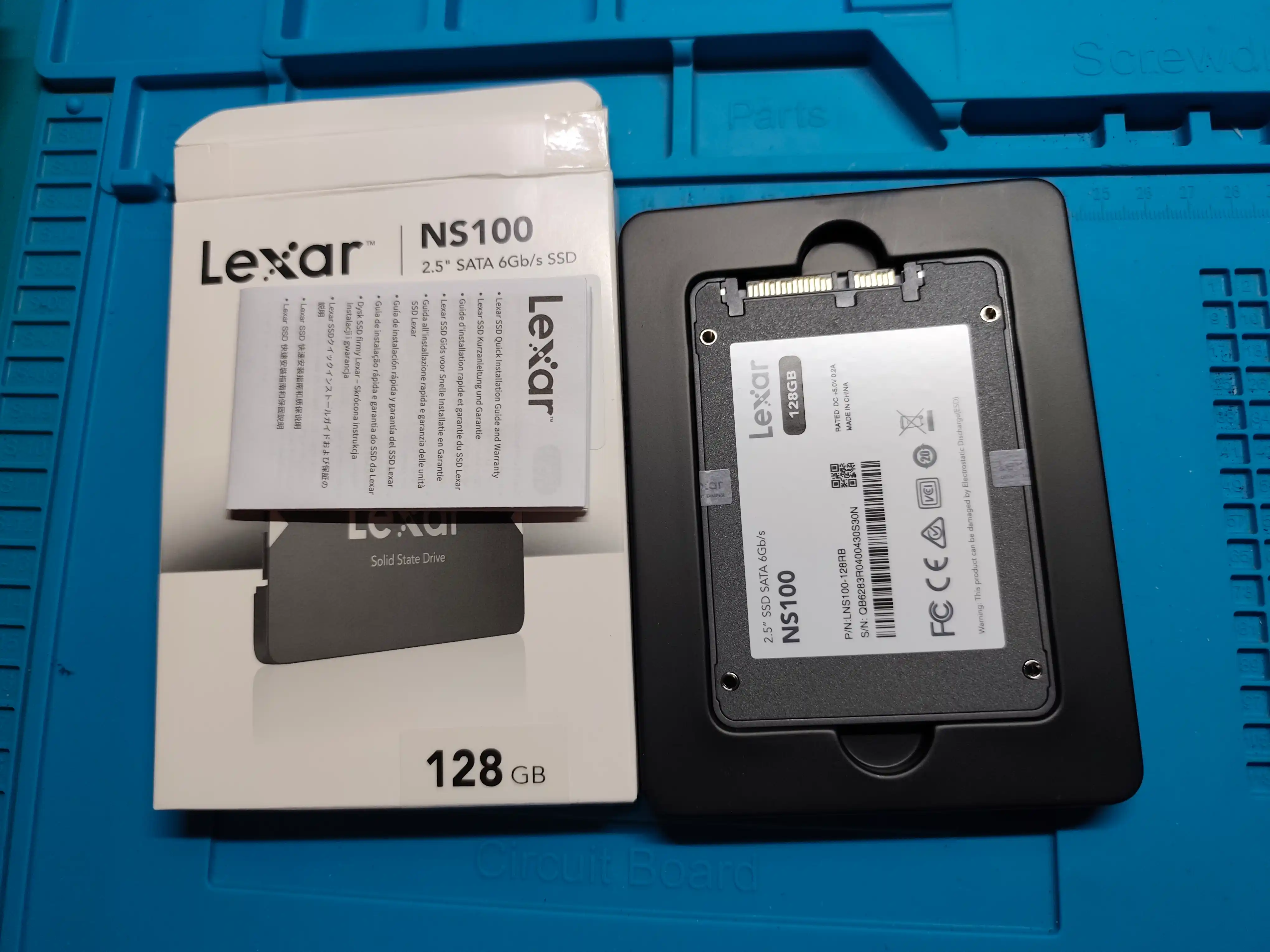 Твердый накопитель SSD Lexar NS100 SATA III 6 Gb/s, 2.5", 128ГБ, 256ГБ, 512ГБ, 1ТБ, 2ТБ