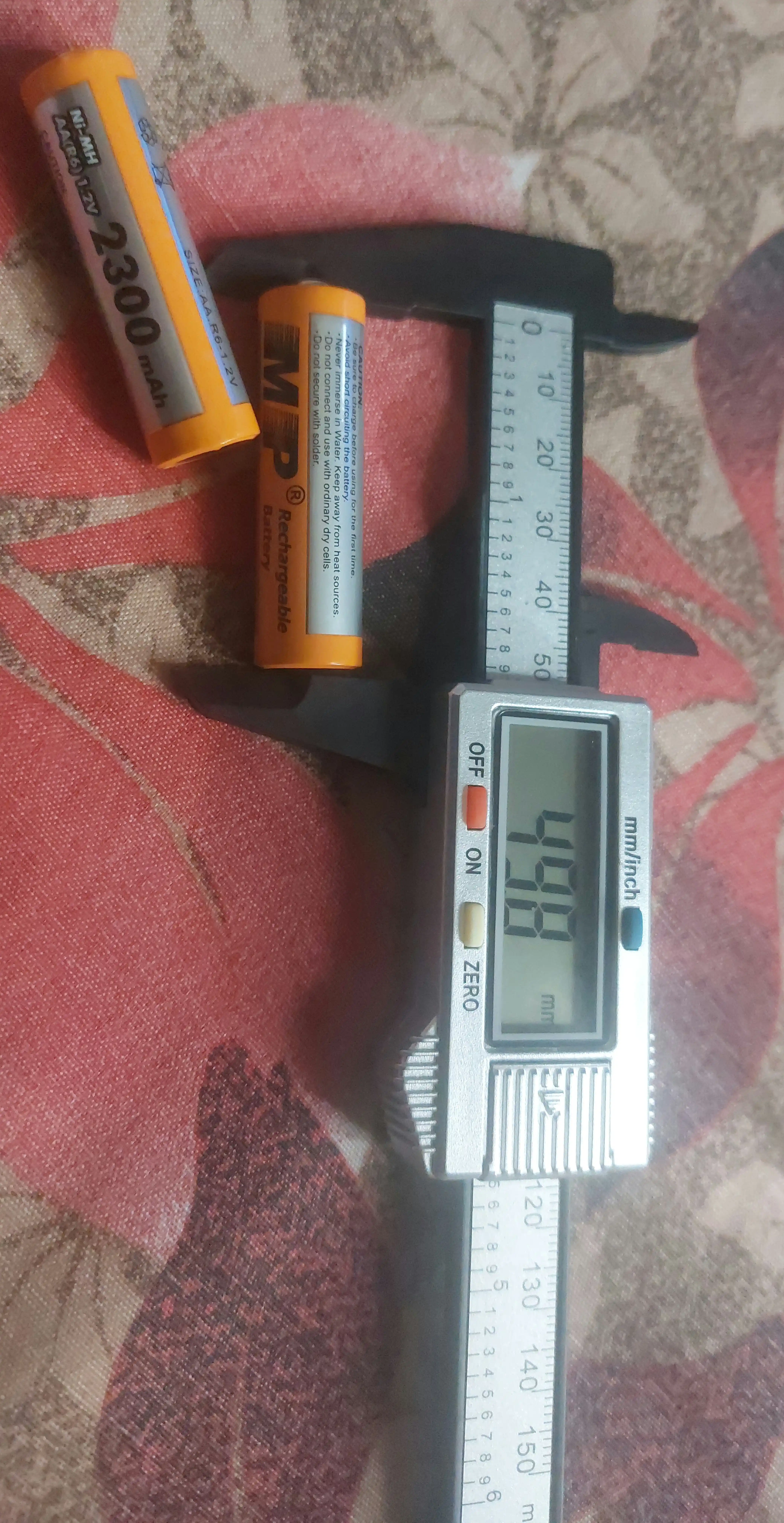MP Multiple Power — qayta zaryadlanuvchi Ni-MH batareyalar