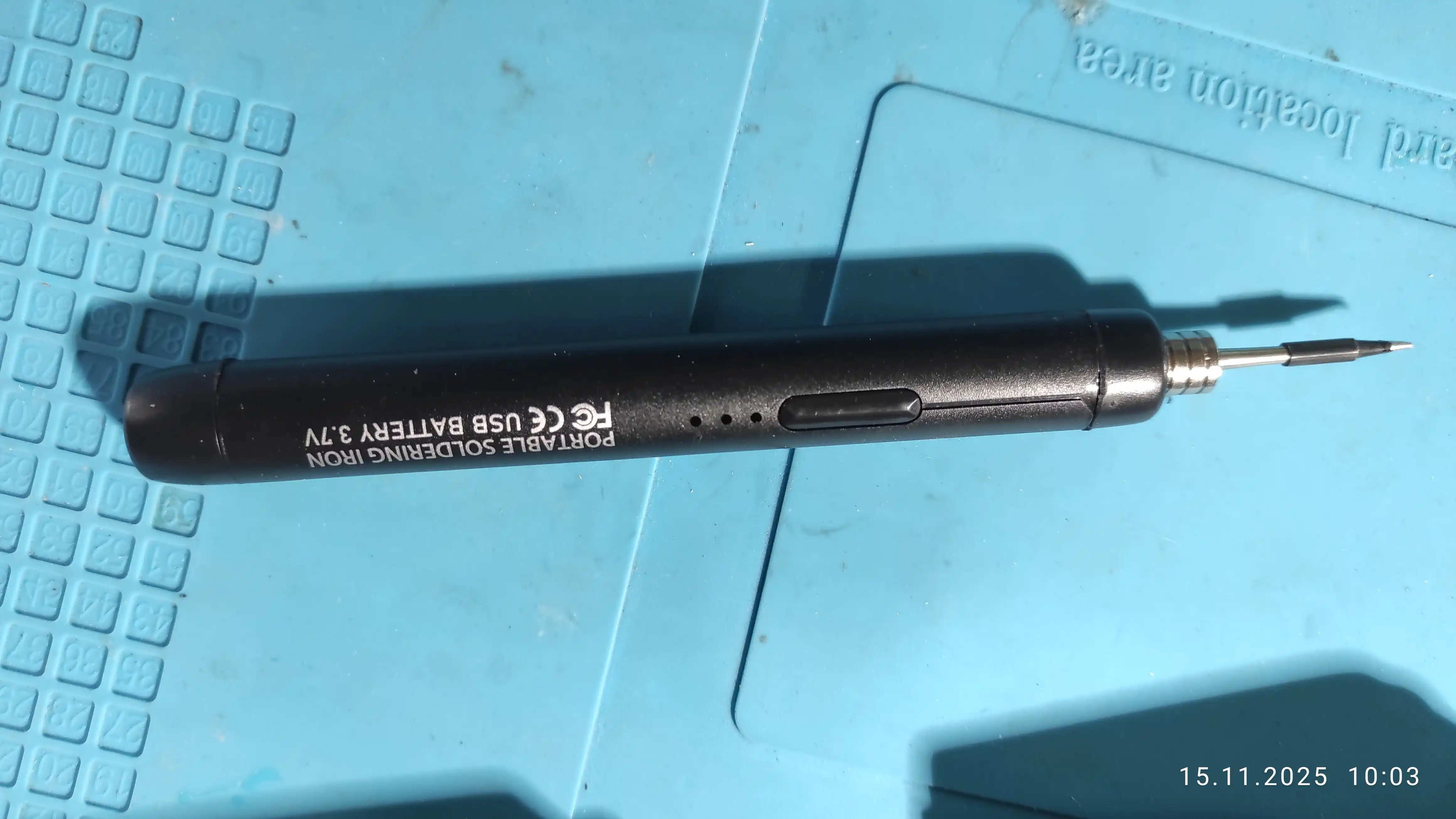 Payalnik Portativ simsiz elektr kavsharlagich USB Type-C qayta zaryadlanuvchi 3.7V 8W