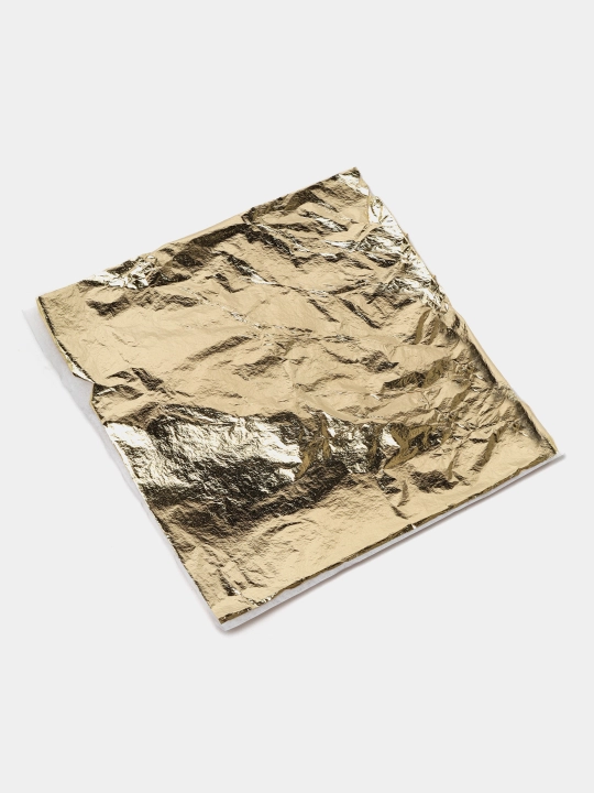 Zarhal Potal —25 list, 14*14 sm, gold, Oltin novvotrang ikonalar manikyur  uchun,  Decola,
