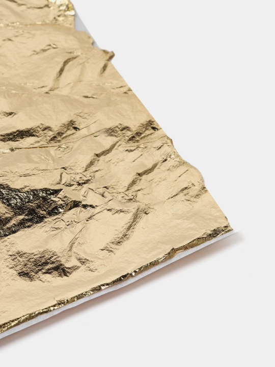Zarhal Potal —25 list, 14*14 sm, gold, Oltin novvotrang ikonalar manikyur  uchun,  Decola,
