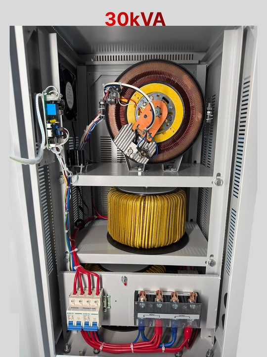 SAAB kuchlanish stabilizatori, lateral, 30kVA, 40kVA, 50kVA