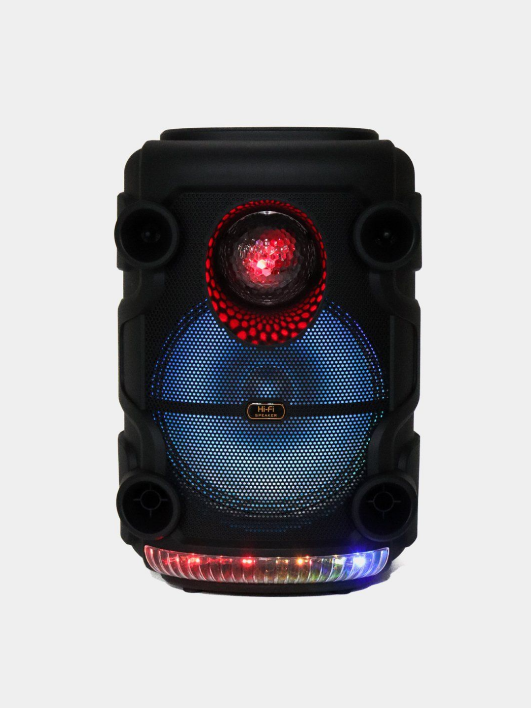 Portativ kolonks– chuqur bas, RGB yorug‘lik, Bluetooth - 