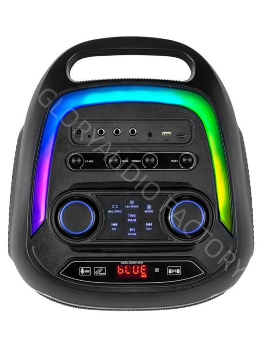 Portativ kolonks– chuqur bas, RGB yorug‘lik, Bluetooth