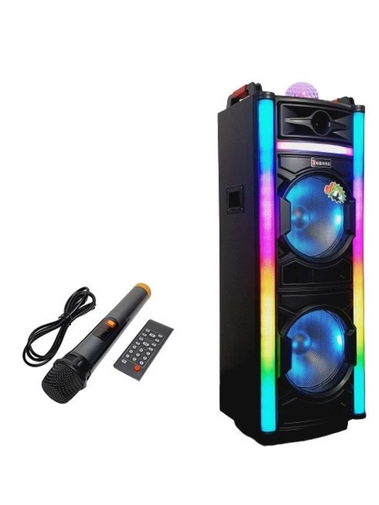Portativ kolonks– chuqur bas, RGB yorug‘lik, Bluetooth - 