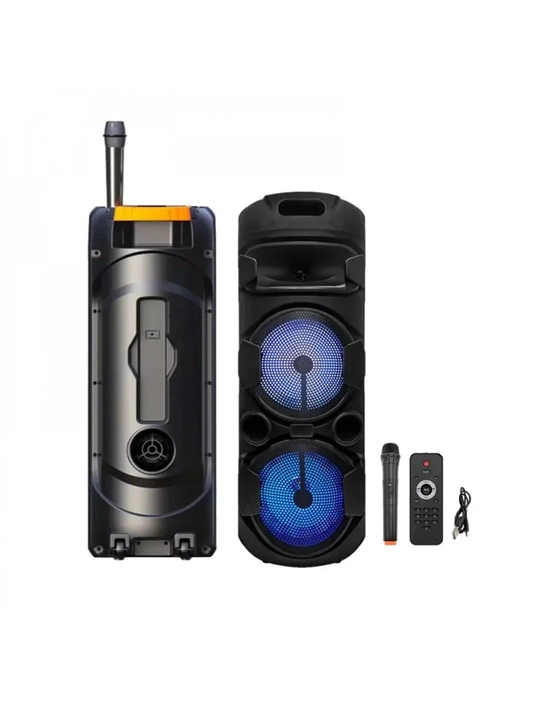 Portativ kolonks– chuqur bas, RGB yorug‘lik, Bluetooth
