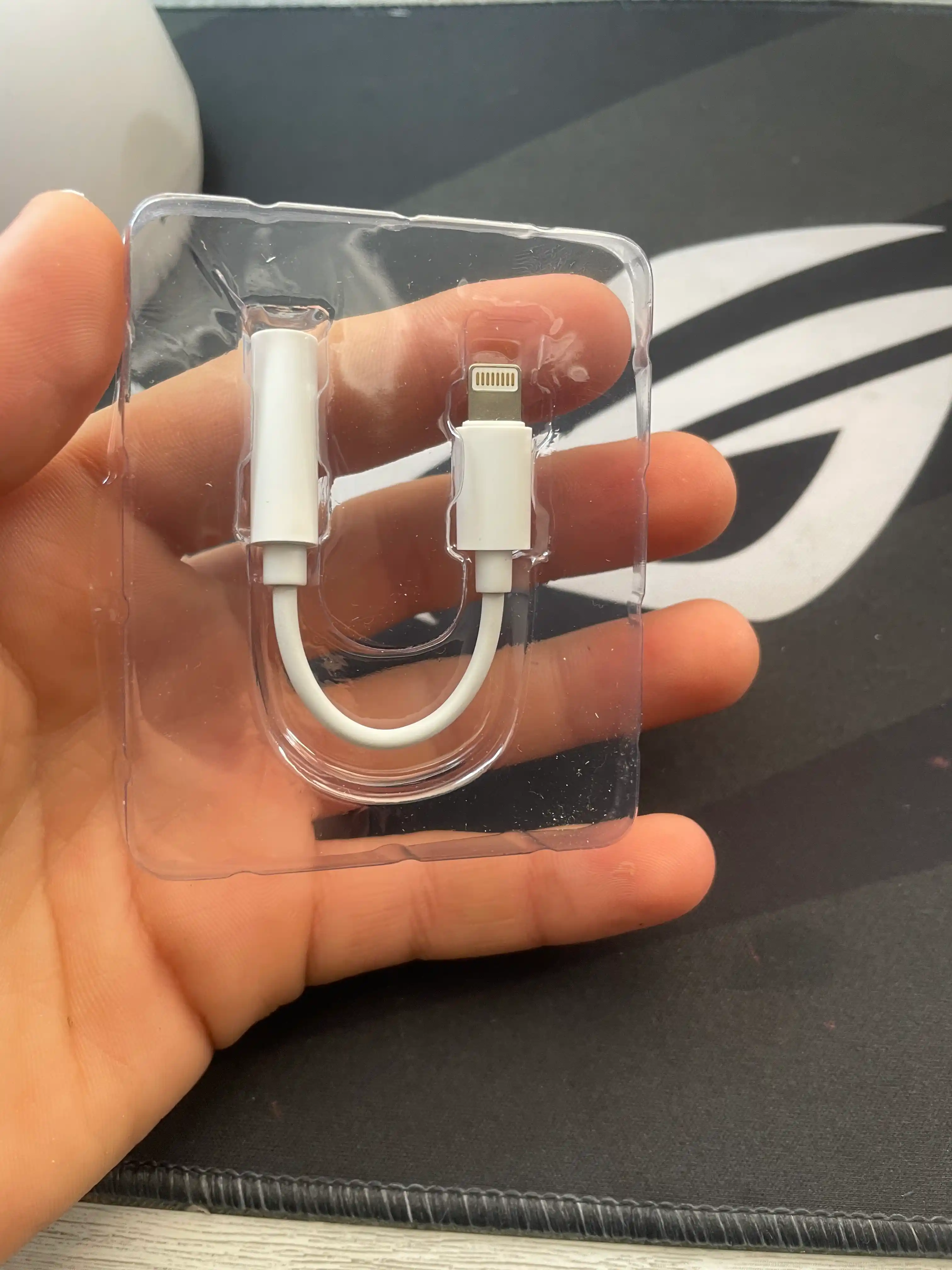 Lightning переходник для наушников iPhone, AUX кабель