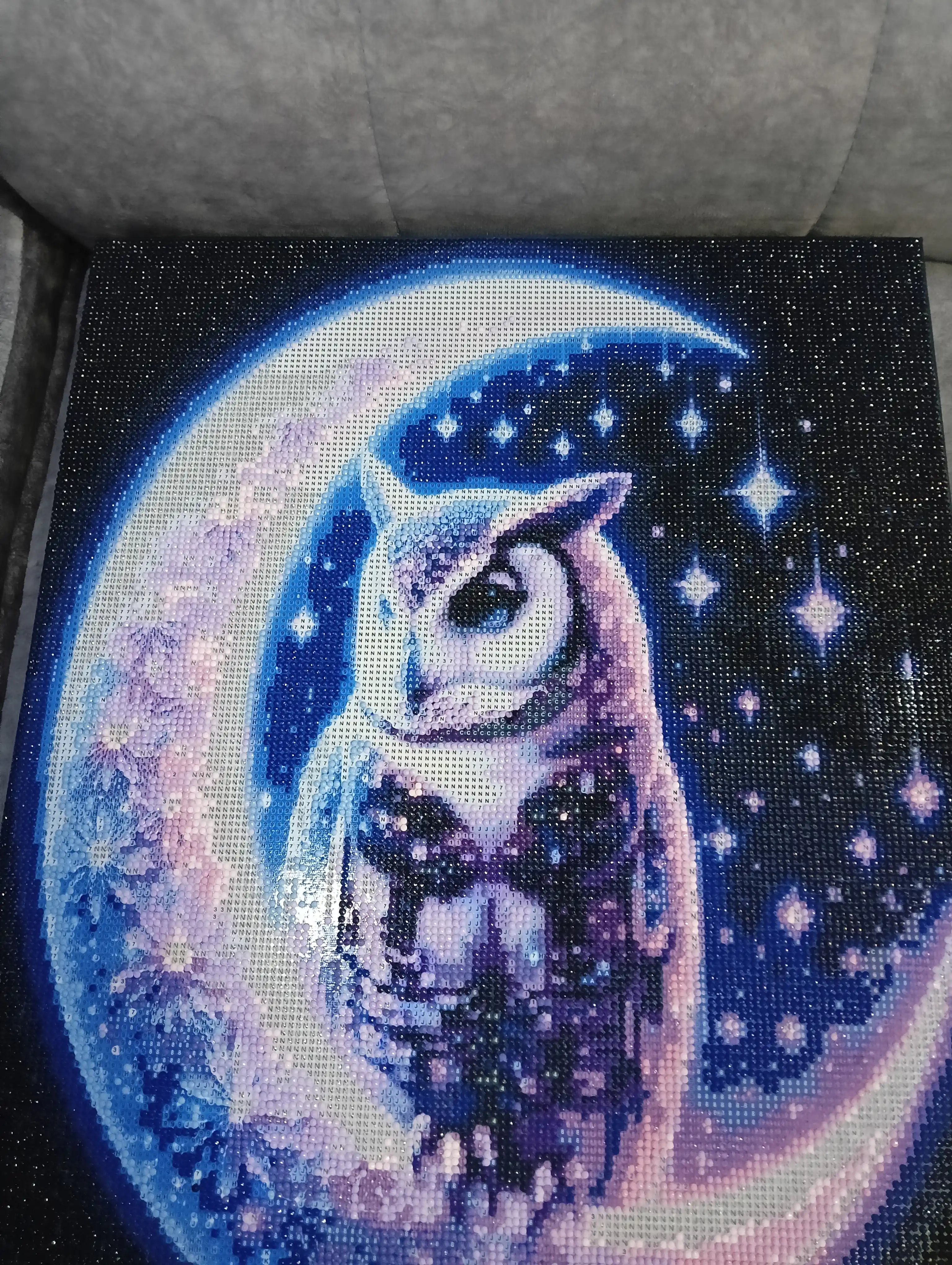 Olmosli mozaika, fosforli tunda yonadi 40*50 sm "JONIVORLAR"