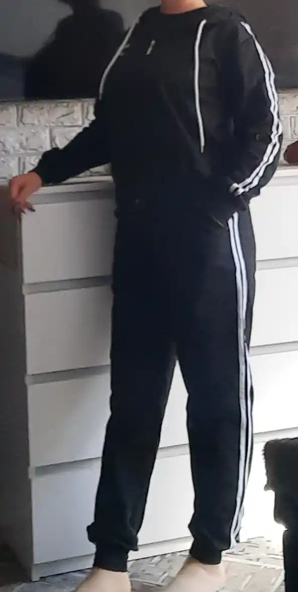 Sport kostyumi, bahorgi-kuzgi kiyimlar, ikki qismli to'plam uniseks, standart o‘lcham