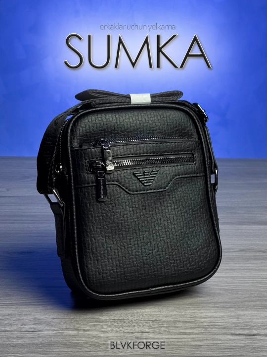 Erkaklar uchun sumka-barsetka, yelkama - 