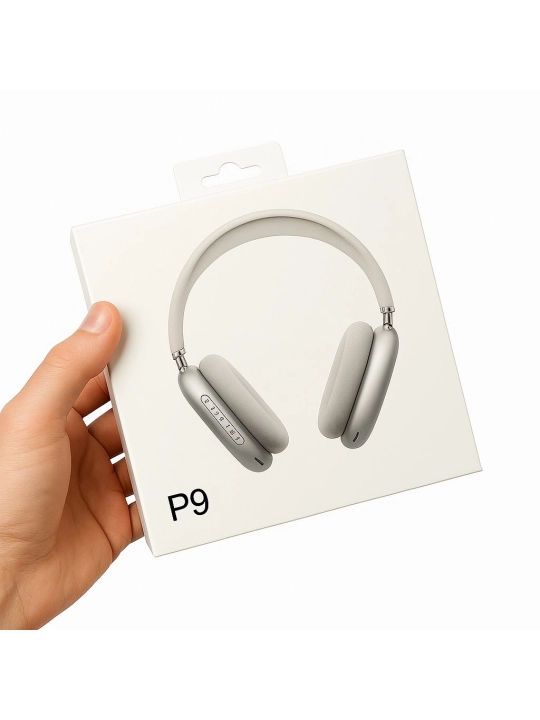 P9 Max simsiz naushnik, Bluetooth quloqchin, mikrofonli TWS earbuds, A pods , stereo audio