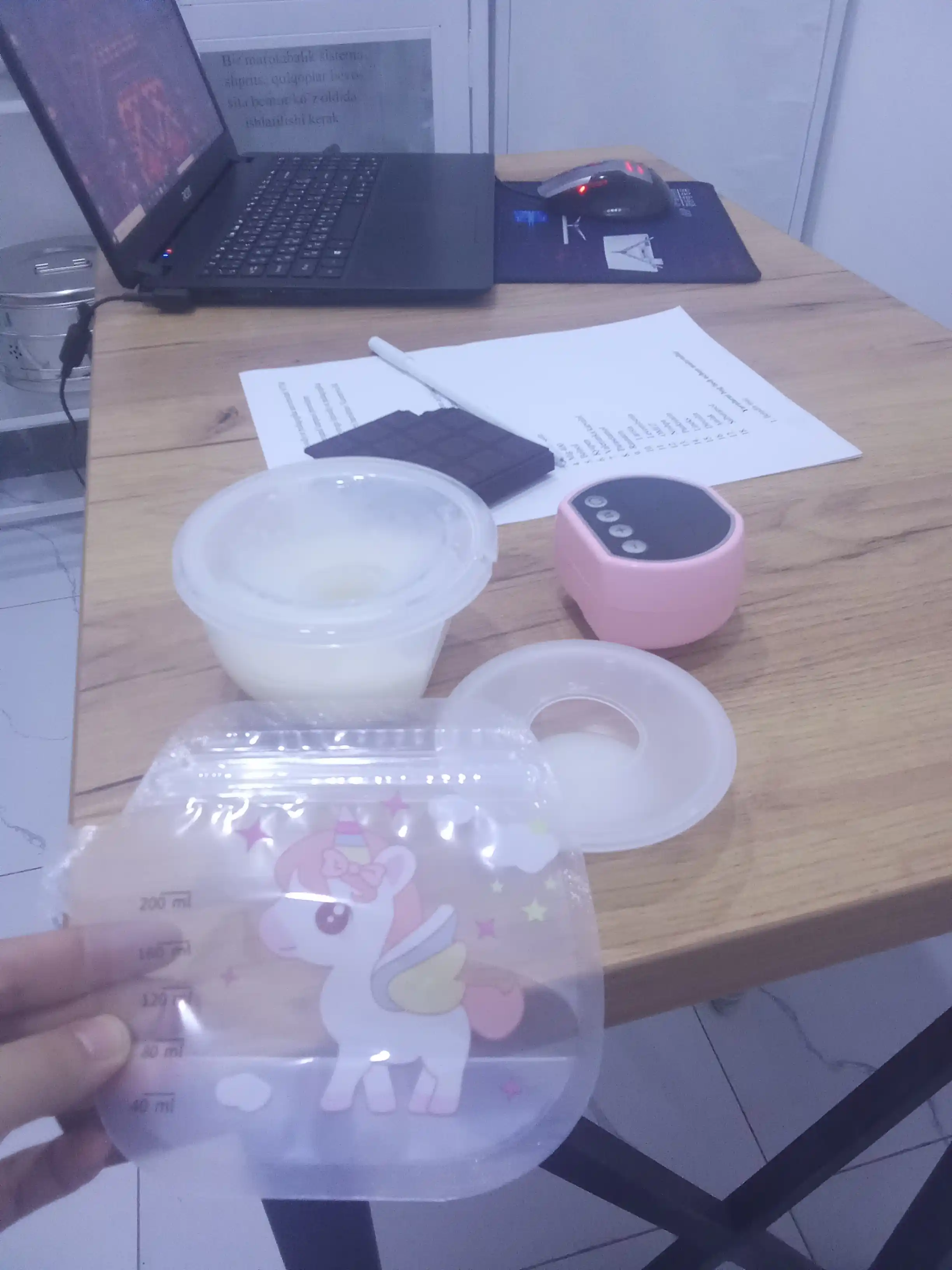 Ona sutini saqlash va muzlatish uchun paketlar, 30 dona