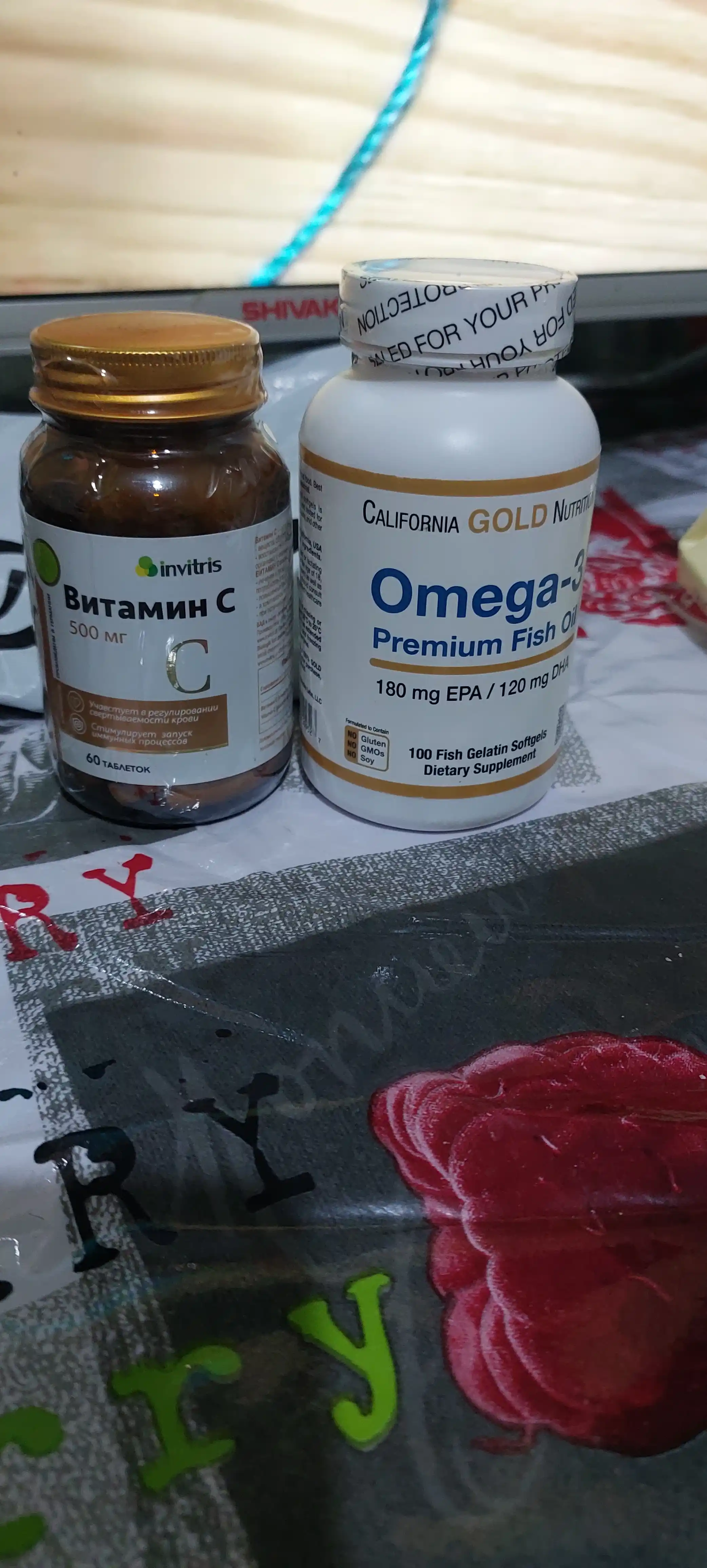 Immunitet uchun C vitamini 500 mg 60 dona