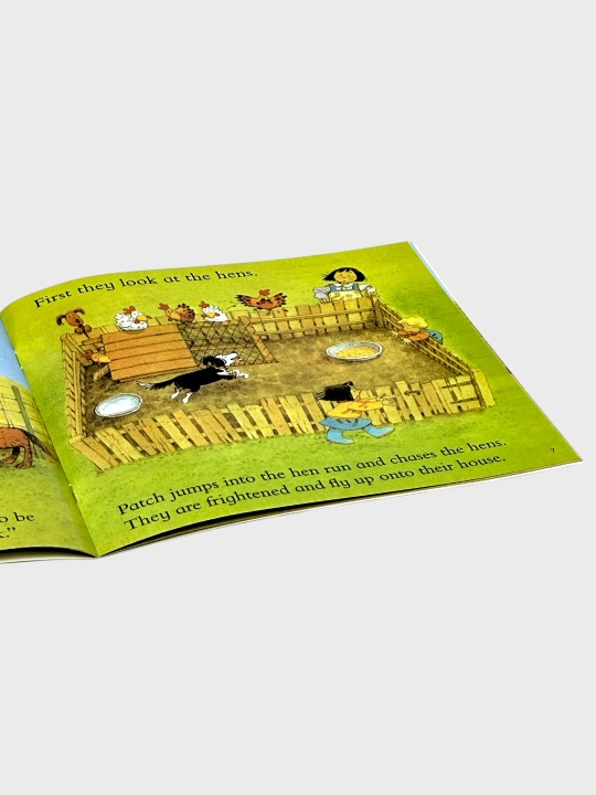 Farmyard Tales Barn on Fire, The Silly Sheepdog, The Grumpy Goat, Going to School