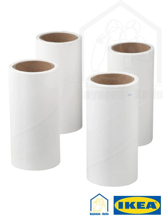 Сменный блок липкий ролик для одежды 4шт, IKEA BASTIS 301.411.26