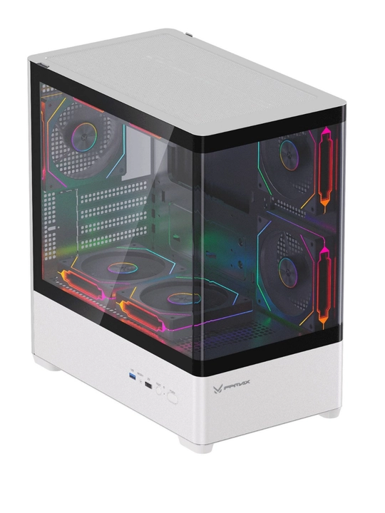 Diamond R4M Nova PC Korpus, M-ATX, Mini-ITX, ARGB Fanli, Gaming Kompyuter Korpusi