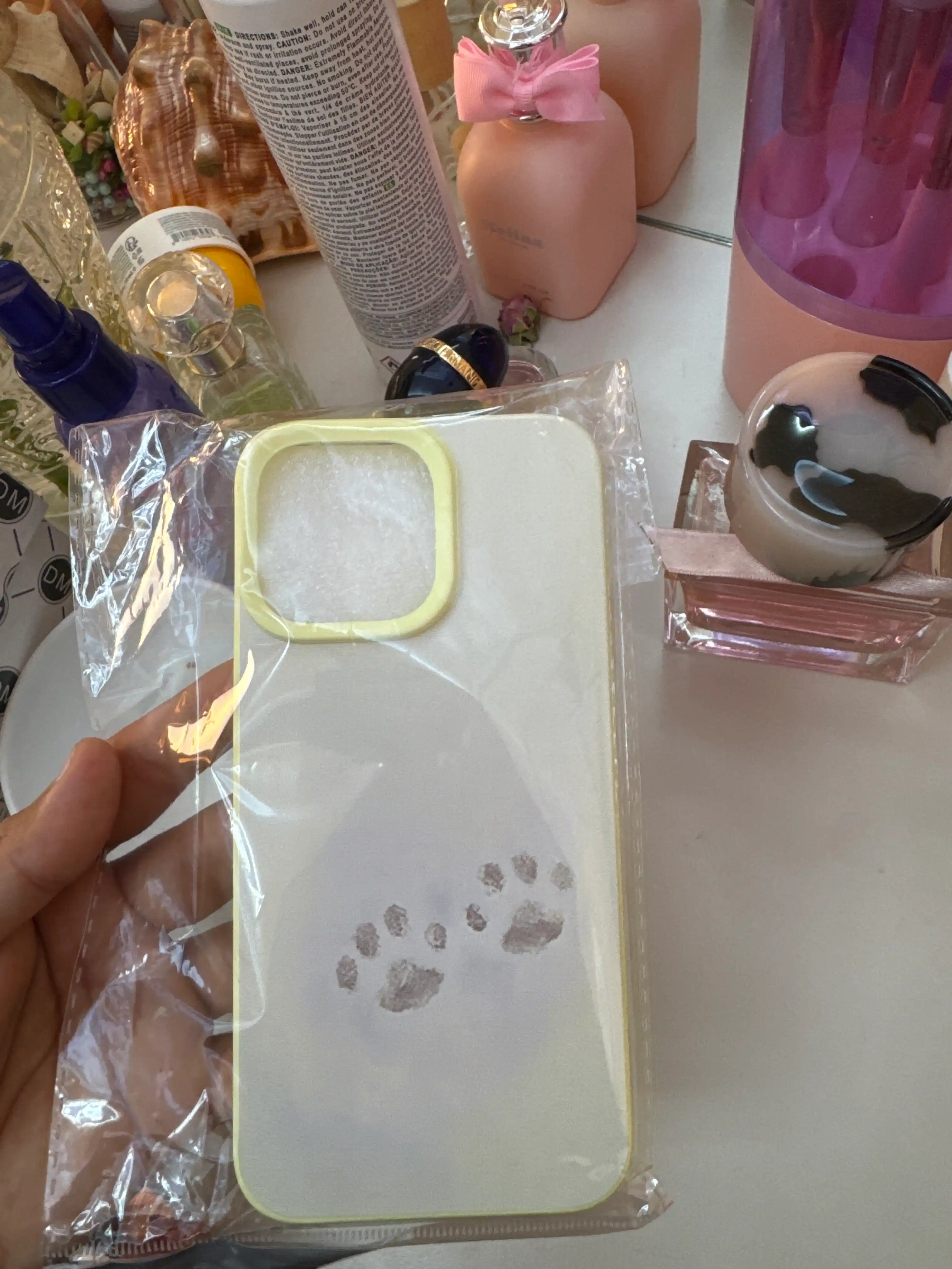 Izli chehol, yaltiroq chehol, iPhone uchun chehol, silikon